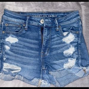 american eagle jean shorts